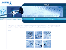 Tablet Screenshot of fiegert-endotech.com